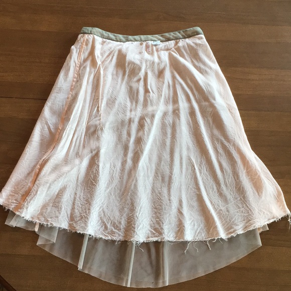 Vintage Y2K Lux brand tulle mesh silver sequin skirt ethereal pixie ballerina 🩰 - Picture 8 of 15